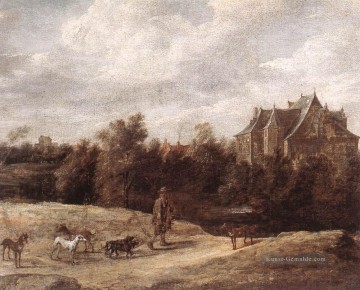  David Kunst - Rückkehr von der Jagd 1670 David Teniers der Jüngere